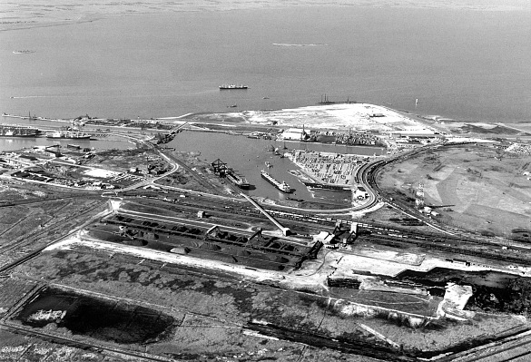 Mit dem Bau des Containerterminals I begann vor 50 Jahren der Aufstieg Bremerhavens zu einem Welthafen