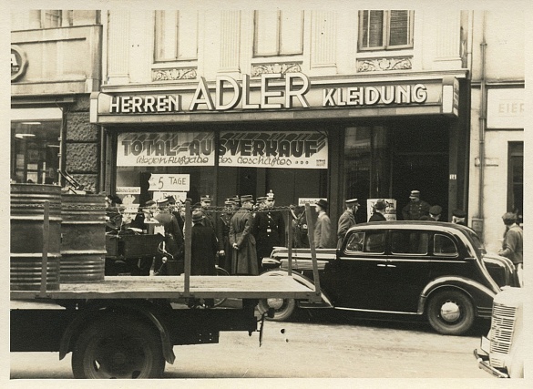 1938  –  Terror – Plünderungen – Mord | Foto aus dem Staatsarchiv Bremen 