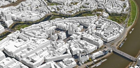 3D-Stadtmodell