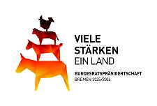 Das Logo der Bremer Bundesratspräsidentschaft. Das Logo der Bremer Bundesratspräsidentschaft.