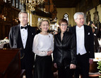 Friedrich Lürssen, Vorsteher Haus Seefahrt, Bundesministerin Ursula von der Leyen, Ministerpräsidentin Annegret Kramp-Karrenbauer und Bürgermeister Jens Böhrnsen (von links)