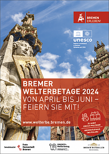 Das Plakat zu den Bremer Welterbetagen 2024 | Foto: Senatspressestelle