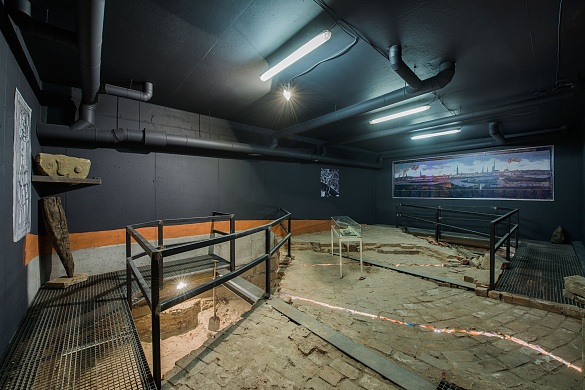 Blick in den kleinen Ausstellungsbereich des Bräutigams. Foto: Landesarchäologie Bremen