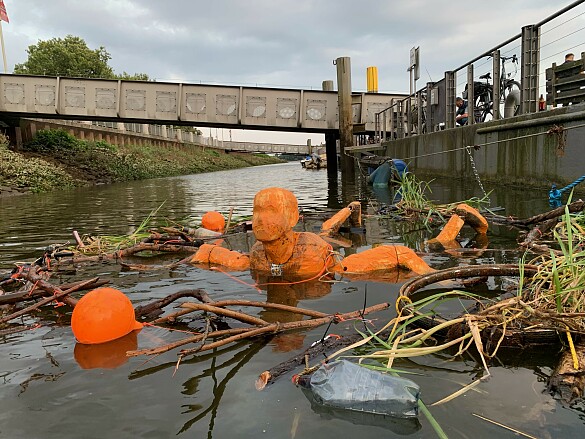 Der BreMan an der Tiefer. Foto: Mohar Kalra